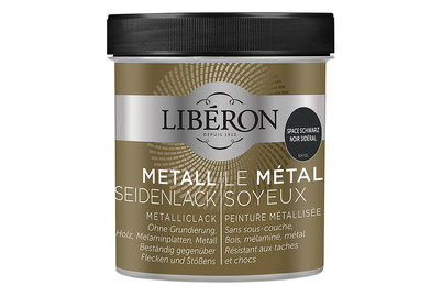 Image of Metall-Effekt seidenmatt space schwarz 0.5l bei JUMBO