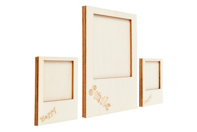 Image of Oecoplan Holz Polaroid Rahmen 3 Stk. bei JUMBO