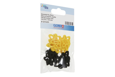 Image of Glorex Filz-Streuteile Biene bei JUMBO