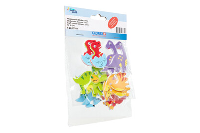 Image of Glorex Moosgummi Sticker Dinosaurier bei JUMBO