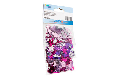 Image of Pailletten-Mix 30g pink/lila sortiert bei JUMBO