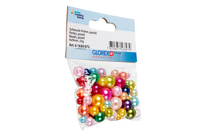 Image of Schmuck-Perlen 6x9mm 25g Pastell bei JUMBO