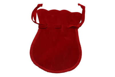 Image of Samtsäckchen, weinrot 10 x 12 cm mit Kordelzug 100% Polyester bei JUMBO