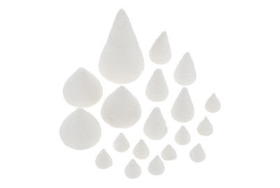 Image of Watte Kreativpackung Kegel 40 St bei JUMBO