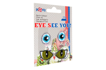 Image of EYE SEE YOU Eyes 3 2 Paar zum Aufbügeln bei JUMBO