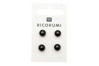 Image of Knopfaugen mit Steg, braun & schwarz bei JUMBO