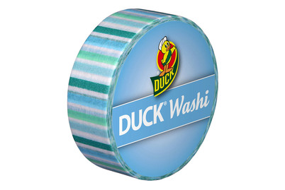 Image of Duck Tape Washi Blue Stripes