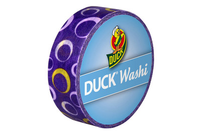 Image of Duck Tape Washi Purple Circle