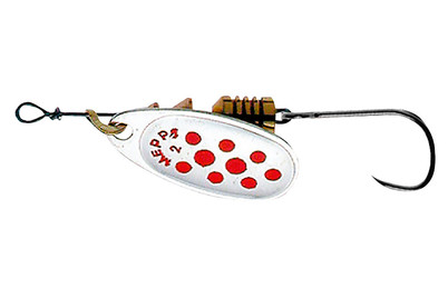 Image of Mepps Comet 1-Angel o.W. - 3 silber/rot bei JUMBO