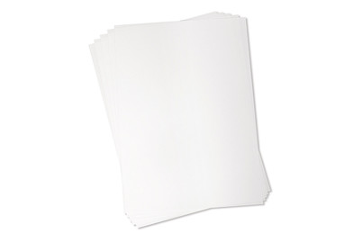 Image of Schrumpfende Plastik-Folie A4weiß bei JUMBO