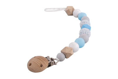 Image of BP: Schnullerkette, hellblau, 15-teilig, SB-Box bei JUMBO