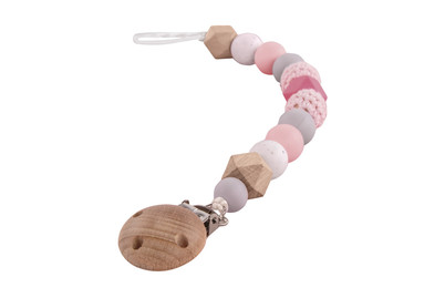 Image of BP: Schnullerkette, rosa, 15-teilig, SB-Box bei JUMBO