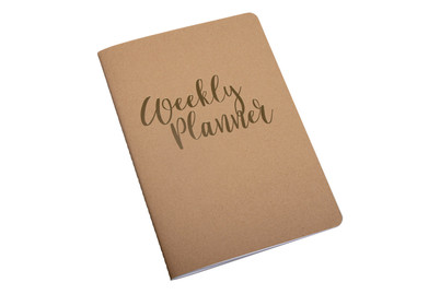 Image of Booklet Weekly Planner ,Fsc Mix Credit, A5, 60 Blatt, 80 g/m²