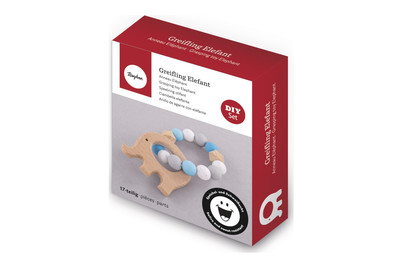 Image of BP: Greifling Elefant, hellblau, 17-teilig, SB-Box bei JUMBO