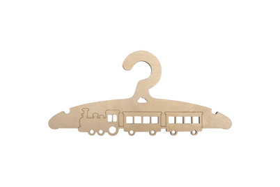 Image of Holz Kleiderbügel kleiner Zug,FSCMixCred, 19,8x14cm bei JUMBO