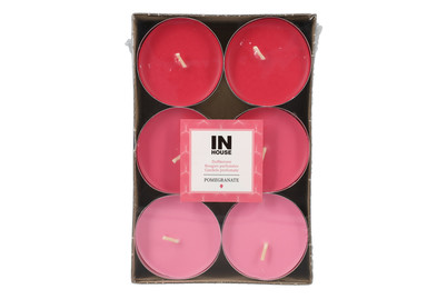 Image of Maxiteelichter Pomegranate 12 Stück bei JUMBO