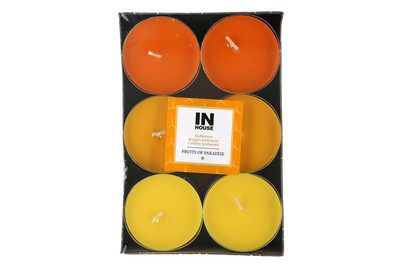 Image of Maxiteelichter Fruits of Paradise 12 Stück bei JUMBO