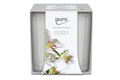 Image of ipuro Essentials White Lily Duftkerze 125g