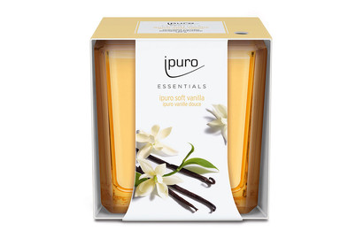 Image of ipuro Essentials soft vanilla Duftkerze 125g