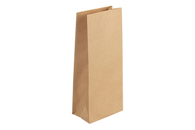 Image of Papier-Blockbodenbeutel, kraft Btl 25St bei JUMBO