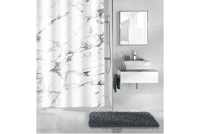 Image of Kleine Wolke Duschvorhang Marble 240x180 cm bei JUMBO