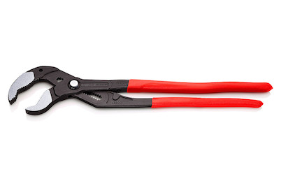 Image of Knipex 87 01 560 Cobra® XXL Rohr- und Wasserpumpenzange mit Kunststoff überzogen grau atramentiert 560 mm bei JUMBO