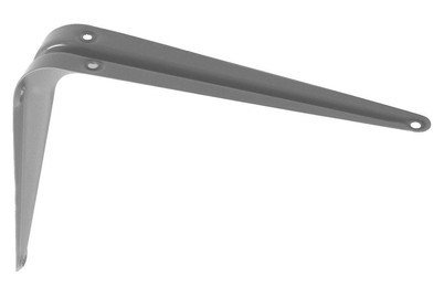 Image of Blechkonsole grau 200 x 250 mm RAL 9006 bei JUMBO