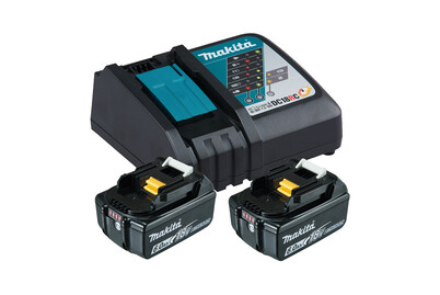 Image of Makita Energypack 2x Bl1860B, 1x Dc18Rc bei JUMBO