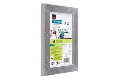 Image of Oecoplan Holzrahmen 10x15 cm silber bei JUMBO