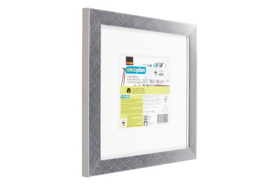 Image of Oecoplan Holzrahmen 18x18 cm silber bei JUMBO