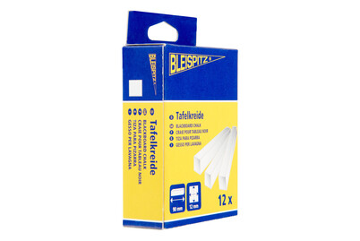 Image of Tafelkreide viereckig 90 x 12 x 12mm, weiss Schachtel à 12Stk. bei JUMBO