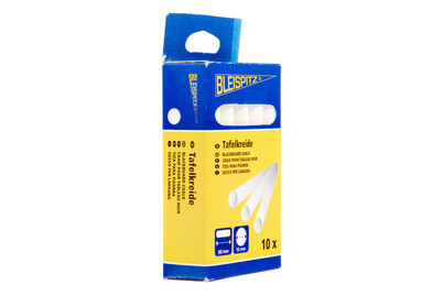Image of Tafelkreide rund 10 x 80mm, weiss Schachtel à 10Stk. bei JUMBO