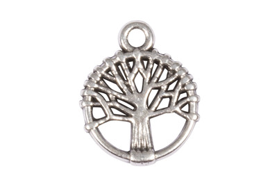 Image of Metall Mini-Anhänger Lebensbaum, 10mm ø, SB-Btl. 3Stück bei JUMBO