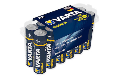 Image of Varta Energy AA 12er Clear Value Pack