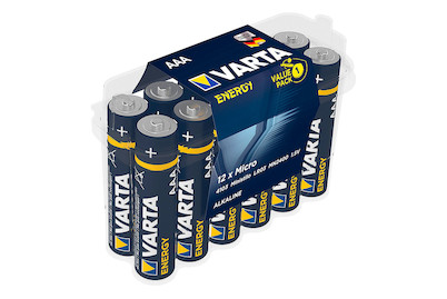 Image of Varta Energy AAA 12er Clear Value Pack