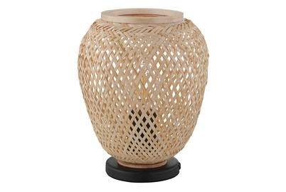 Image of Eglo Tischleuchte Dembleby natur/schwarz bei JUMBO