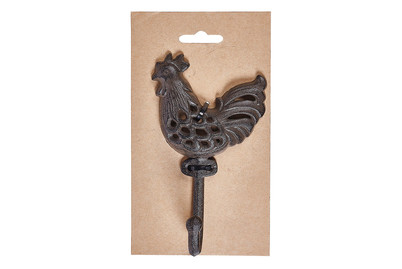 Image of Wandhaken Hahn 10x16CM Gusseisen bei JUMBO