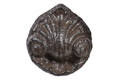 Image of Türknauf Muschel 4x4.5x4CM Gusseisen bei JUMBO