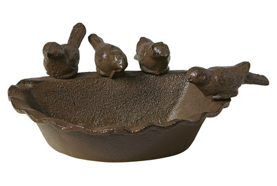 Image of Vogelbad tief 21x15.5CM Gusseisen bei JUMBO