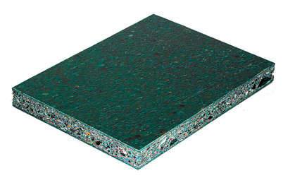 Image of Recyclingplatte grün 240x60cm bei JUMBO
