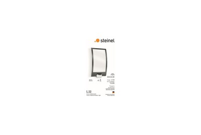 Image of Sensorlampe L 22 S anthrazit Ip44, II bei JUMBO