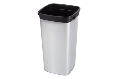 Image of Abfalleimer eckig Metalloptik Iris bei JUMBO