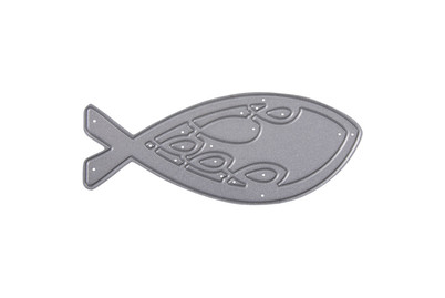 Image of Stanzschablone: Fisch, 8x3,1cm, SB-Btl 1Stück bei JUMBO