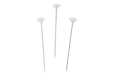 Image of Dekonadel Diamant, 7mm ø, 52mm, SB-Box 50Stück bei JUMBO