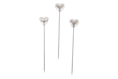 Image of Dekonadel Herz, 9mm ø, 55mm, SB-Box 50Stück bei JUMBO