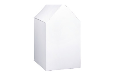 Image of Faltschachtel Haus, 7,5x7,5x14cm, Set 12Stück bei JUMBO