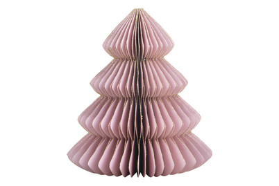 Image of Papier-Ornament Baum,FSCMixCred, 12x15cm, +Goldkante, SB-Btl 1Stück bei JUMBO