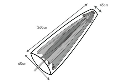 Image of Home and More Schutzüllefür Schirm bis 400cm bei JUMBO