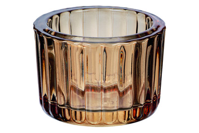 Image of Teelichthalter h'braun ØxH 5.5x3.7 cm bei JUMBO