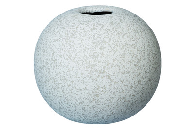 Image of Porzellanvase grau ØxH 12x10.4 cm bei JUMBO